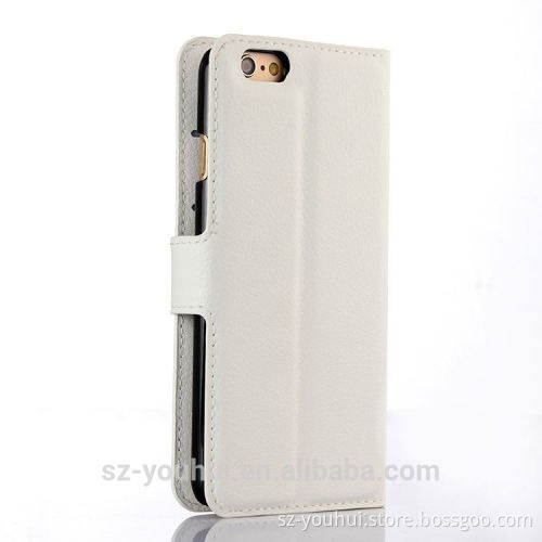 High Quality Leather Skin card slot Wallet Case For Iphone6 6S